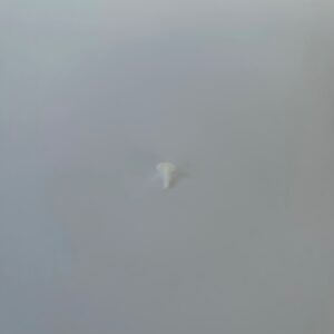Clip Rivet Ajustable Male Blanc