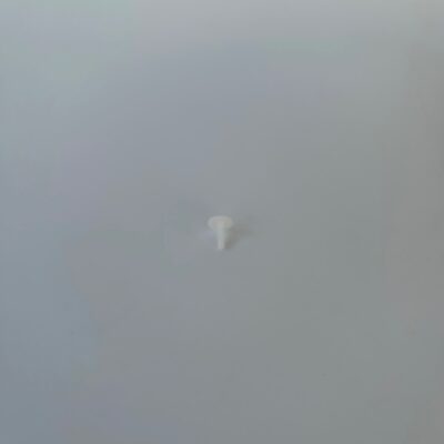 Clip Rivet Ajustable Male Blanc