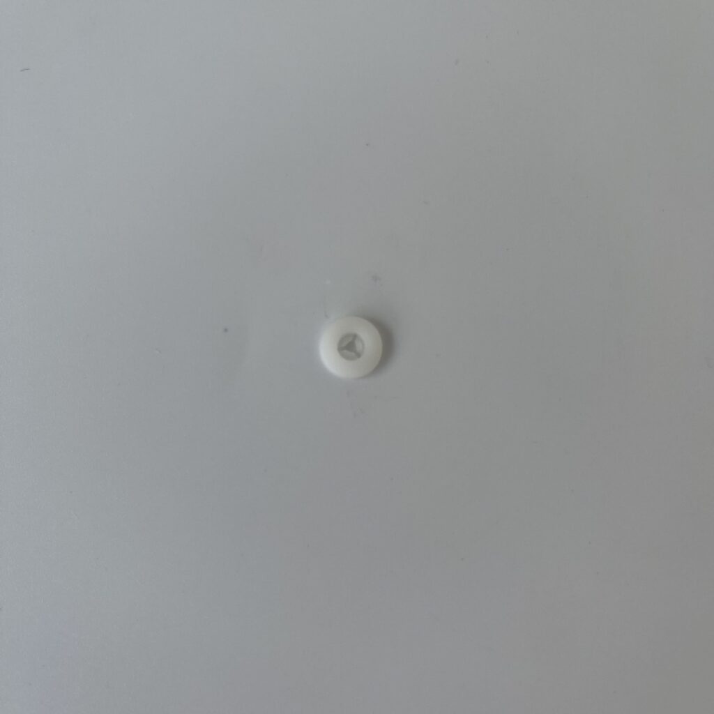 Clip Rivet Femelle Blanc version 3