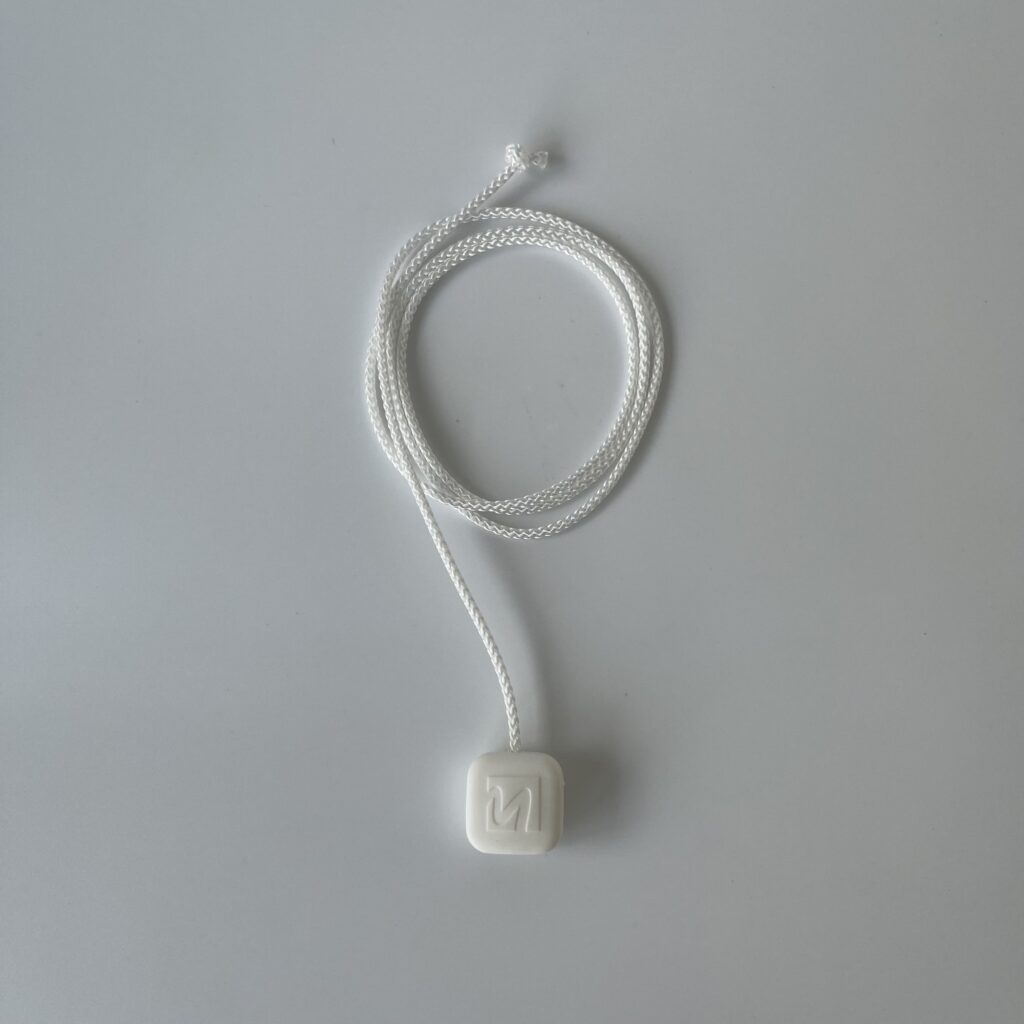 Cordon ensemble de tirage blanc