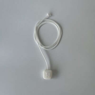 Cordon ensemble de tirage blanc