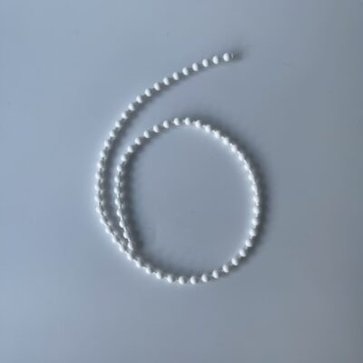 Chainette Plastique 4.5x6 Blanc